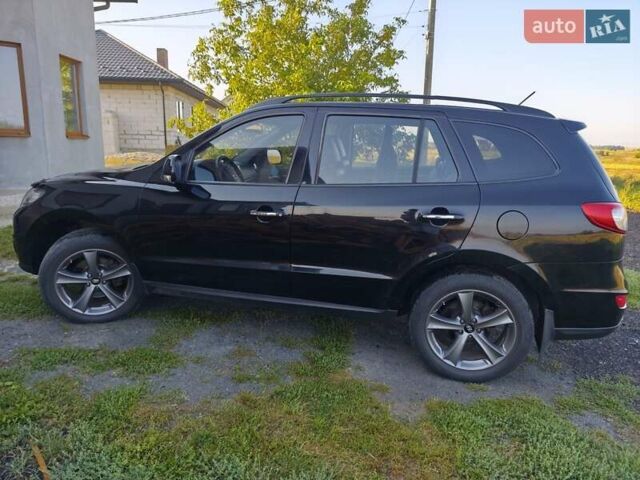 Черный Хендай Санта Фе, объемом двигателя 2.2 л и пробегом 171 тыс. км за 14800 $, фото 2 на Automoto.ua