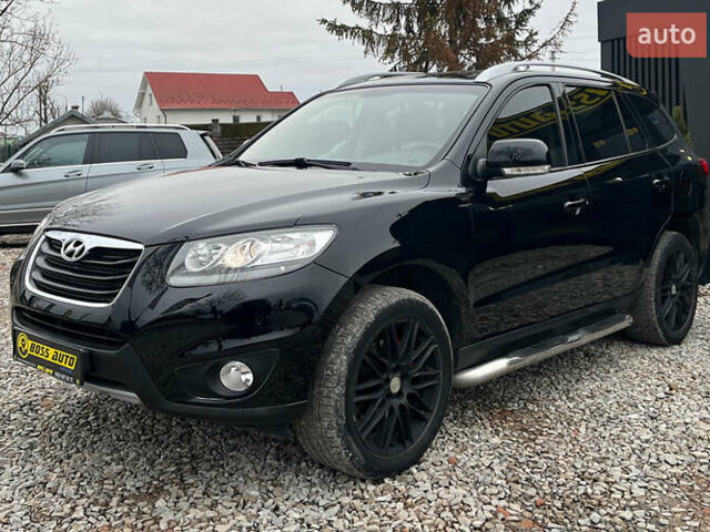 Черный Хендай Санта Фе, объемом двигателя 2.2 л и пробегом 242 тыс. км за 12900 $, фото 3 на Automoto.ua
