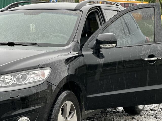 Черный Хендай Санта Фе, объемом двигателя 2.2 л и пробегом 223 тыс. км за 13200 $, фото 1 на Automoto.ua