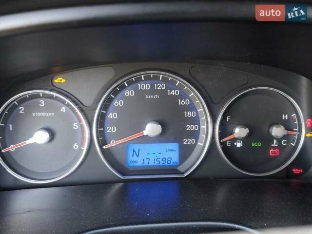 Черный Хендай Санта Фе, объемом двигателя 2.2 л и пробегом 171 тыс. км за 14800 $, фото 8 на Automoto.ua