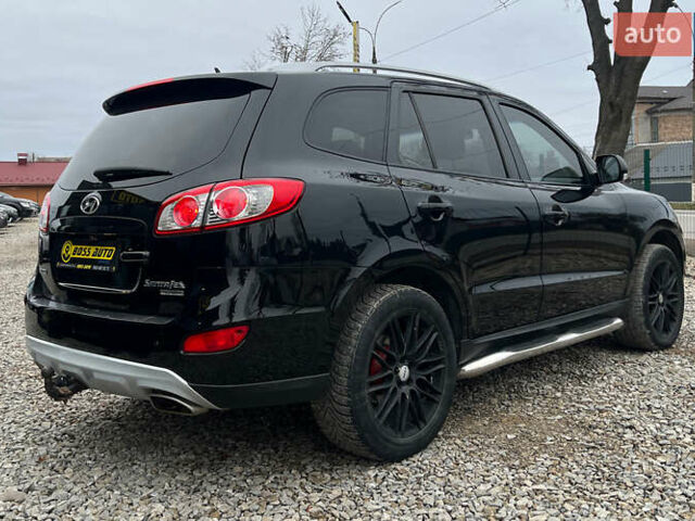 Черный Хендай Санта Фе, объемом двигателя 2.2 л и пробегом 242 тыс. км за 12900 $, фото 7 на Automoto.ua