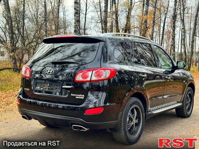 Чорний Хендай Санта Фе, об'ємом двигуна 2.4 л та пробігом 158 тис. км за 12450 $, фото 3 на Automoto.ua