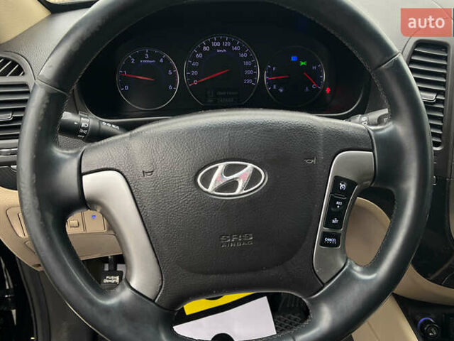 Черный Хендай Санта Фе, объемом двигателя 2.2 л и пробегом 242 тыс. км за 12900 $, фото 12 на Automoto.ua