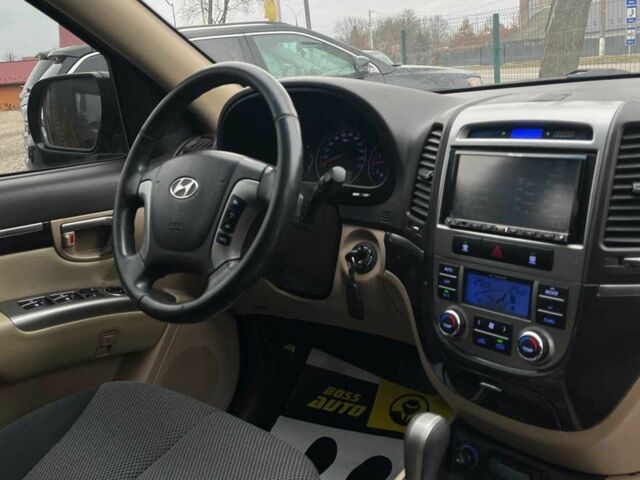 Черный Хендай Санта Фе, объемом двигателя 2.2 л и пробегом 242 тыс. км за 12900 $, фото 18 на Automoto.ua