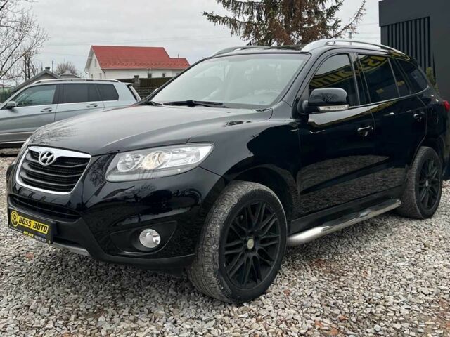 Черный Хендай Санта Фе, объемом двигателя 2.2 л и пробегом 242 тыс. км за 12900 $, фото 3 на Automoto.ua
