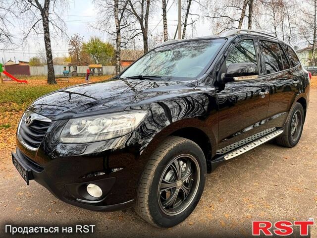 Чорний Хендай Санта Фе, об'ємом двигуна 2.4 л та пробігом 158 тис. км за 12450 $, фото 1 на Automoto.ua