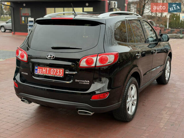 Черный Хендай Санта Фе, объемом двигателя 2.2 л и пробегом 170 тыс. км за 13900 $, фото 9 на Automoto.ua