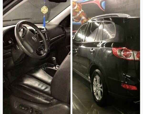 Черный Хендай Санта Фе, объемом двигателя 2.2 л и пробегом 287 тыс. км за 13700 $, фото 3 на Automoto.ua