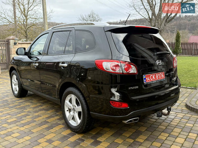 Черный Хендай Санта Фе, объемом двигателя 2.2 л и пробегом 209 тыс. км за 11250 $, фото 6 на Automoto.ua