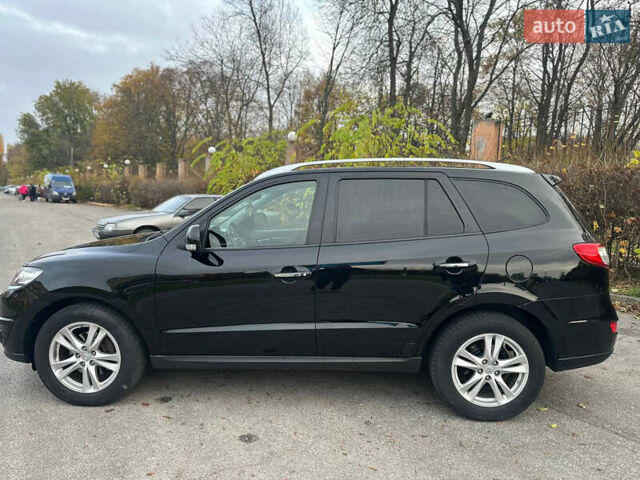 Черный Хендай Санта Фе, объемом двигателя 2.2 л и пробегом 229 тыс. км за 12499 $, фото 4 на Automoto.ua