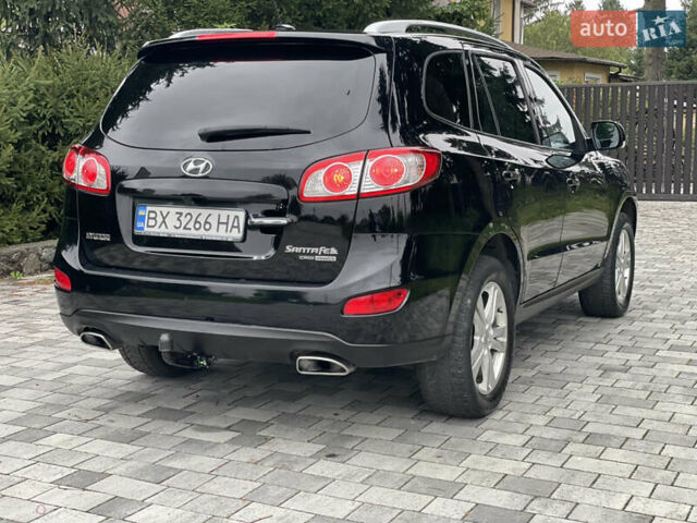 Хендай Санта Фе 2011 в Староконстантинов на Automoto.ua Черный Хендай Санта Фе, объемом двигателя 2.2 л и пробегом 240 тыс. км за 13200 $, фото 9 на Automoto.ua