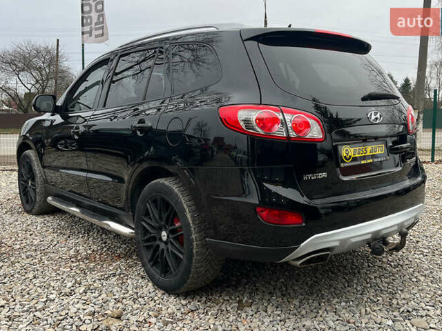 Черный Хендай Санта Фе, объемом двигателя 2.2 л и пробегом 242 тыс. км за 12900 $, фото 5 на Automoto.ua