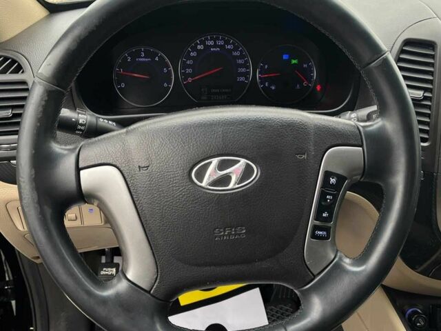 Черный Хендай Санта Фе, объемом двигателя 2.2 л и пробегом 242 тыс. км за 12900 $, фото 12 на Automoto.ua