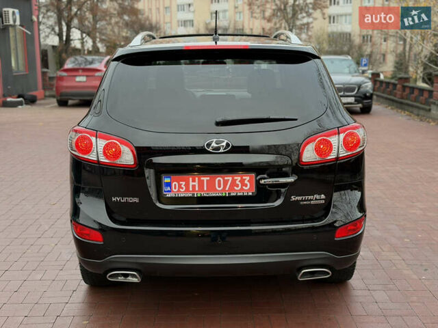 Черный Хендай Санта Фе, объемом двигателя 2.2 л и пробегом 170 тыс. км за 13900 $, фото 5 на Automoto.ua