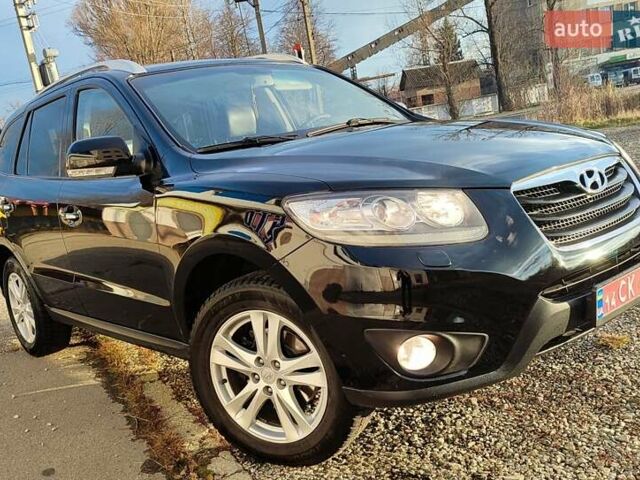 Черный Хендай Санта Фе, объемом двигателя 2.2 л и пробегом 249 тыс. км за 13650 $, фото 2 на Automoto.ua