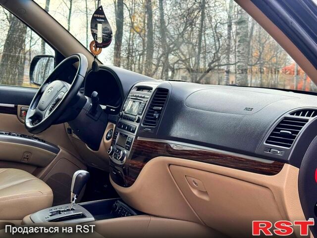 Чорний Хендай Санта Фе, об'ємом двигуна 2.4 л та пробігом 158 тис. км за 12450 $, фото 8 на Automoto.ua