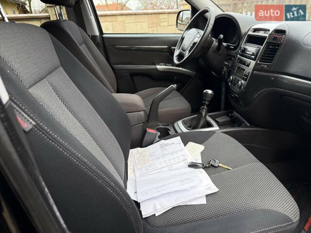 Черный Хендай Санта Фе, объемом двигателя 2.2 л и пробегом 209 тыс. км за 11250 $, фото 25 на Automoto.ua