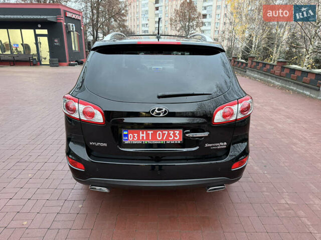 Черный Хендай Санта Фе, объемом двигателя 2.2 л и пробегом 170 тыс. км за 13900 $, фото 98 на Automoto.ua