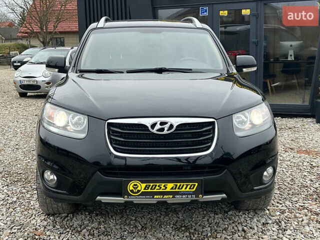 Черный Хендай Санта Фе, объемом двигателя 2.2 л и пробегом 242 тыс. км за 12900 $, фото 2 на Automoto.ua