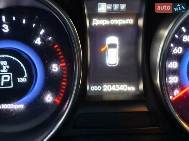 Черный Хендай Санта Фе, объемом двигателя 2.2 л и пробегом 204 тыс. км за 16600 $, фото 13 на Automoto.ua