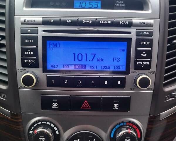 Черный Хендай Санта Фе, объемом двигателя 2.36 л и пробегом 264 тыс. км за 10200 $, фото 3 на Automoto.ua