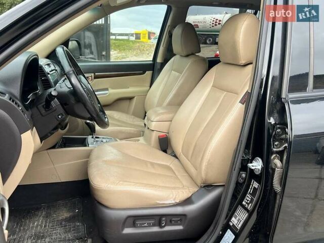 Черный Хендай Санта Фе, объемом двигателя 2.2 л и пробегом 260 тыс. км за 13190 $, фото 8 на Automoto.ua