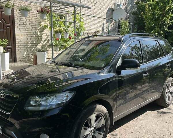 Черный Хендай Санта Фе, объемом двигателя 2.2 л и пробегом 206 тыс. км за 13500 $, фото 3 на Automoto.ua