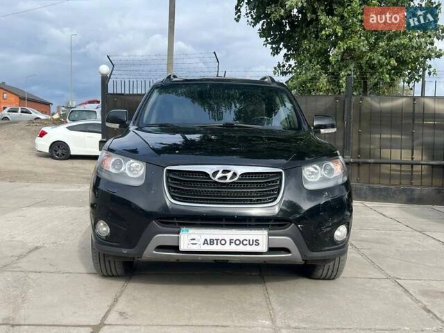 Черный Хендай Санта Фе, объемом двигателя 2.2 л и пробегом 260 тыс. км за 13190 $, фото 1 на Automoto.ua