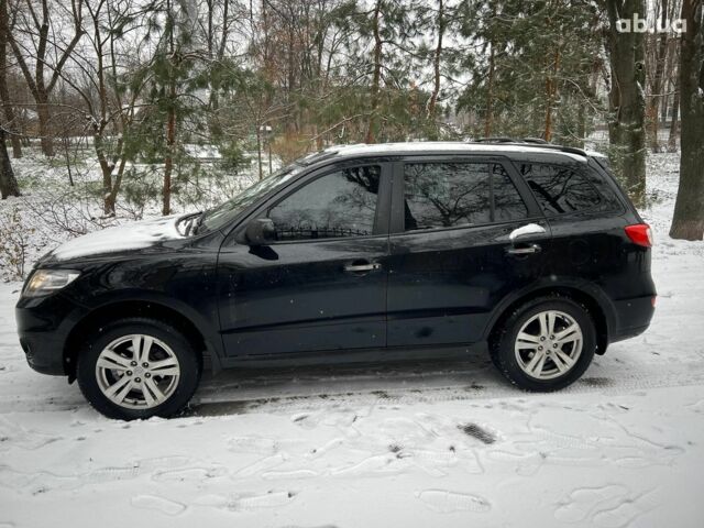 Черный Хендай Санта Фе, объемом двигателя 2.4 л и пробегом 224 тыс. км за 12990 $, фото 7 на Automoto.ua