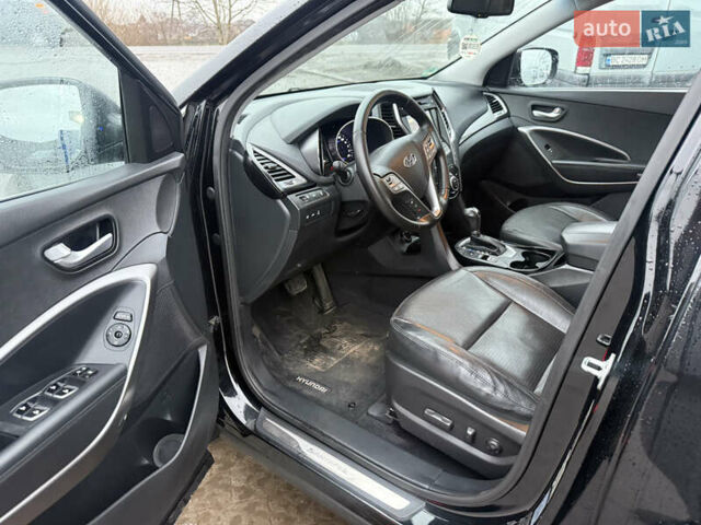 Черный Хендай Санта Фе, объемом двигателя 2.2 л и пробегом 152 тыс. км за 16500 $, фото 14 на Automoto.ua