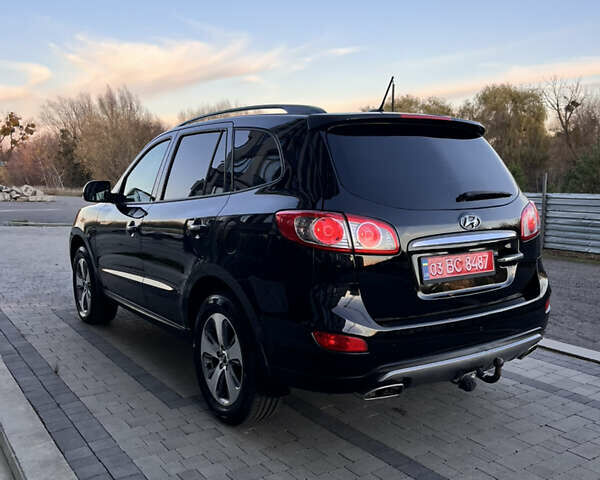 Черный Хендай Санта Фе, объемом двигателя 2.2 л и пробегом 163 тыс. км за 15800 $, фото 4 на Automoto.ua