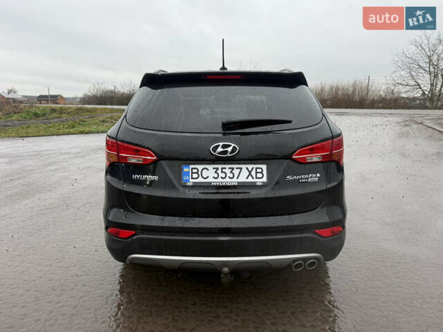 Черный Хендай Санта Фе, объемом двигателя 2.2 л и пробегом 152 тыс. км за 16500 $, фото 5 на Automoto.ua