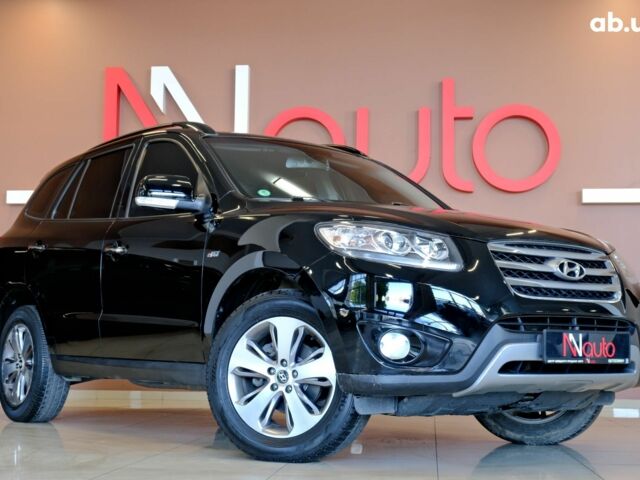 Черный Хендай Санта Фе, объемом двигателя 2 л и пробегом 162 тыс. км за 11900 $, фото 3 на Automoto.ua