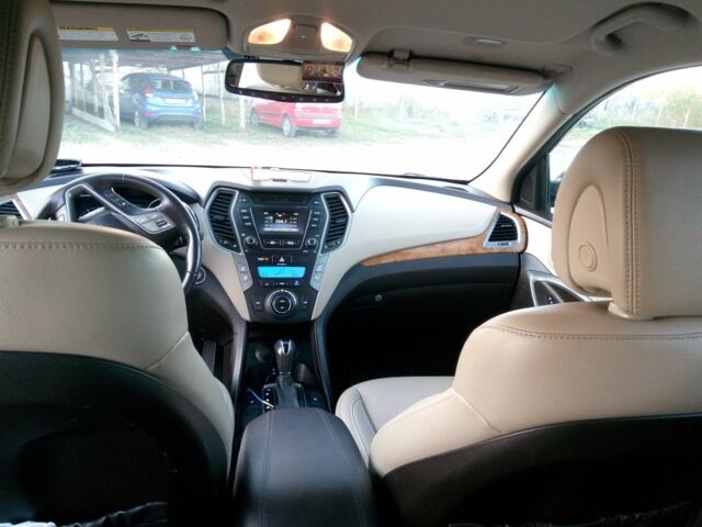 Черный Хендай Санта Фе, объемом двигателя 2.4 л и пробегом 136 тыс. км за 13669 $, фото 2 на Automoto.ua