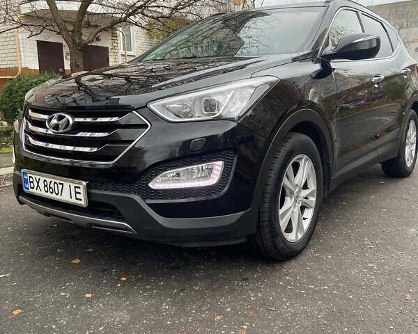 Черный Хендай Санта Фе, объемом двигателя 2.2 л и пробегом 169 тыс. км за 17200 $, фото 11 на Automoto.ua