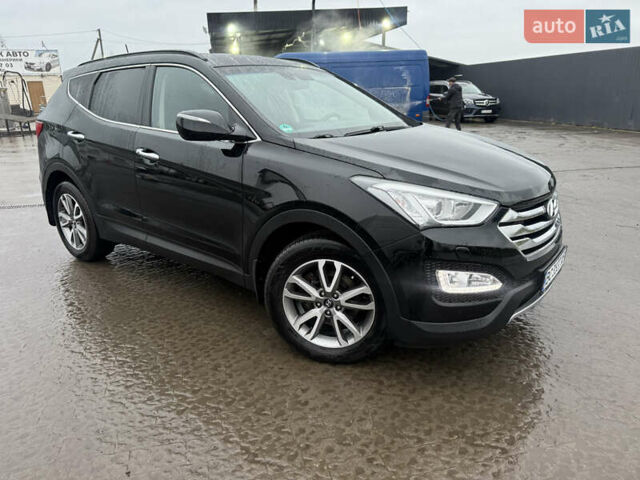 Черный Хендай Санта Фе, объемом двигателя 2.2 л и пробегом 152 тыс. км за 16500 $, фото 2 на Automoto.ua
