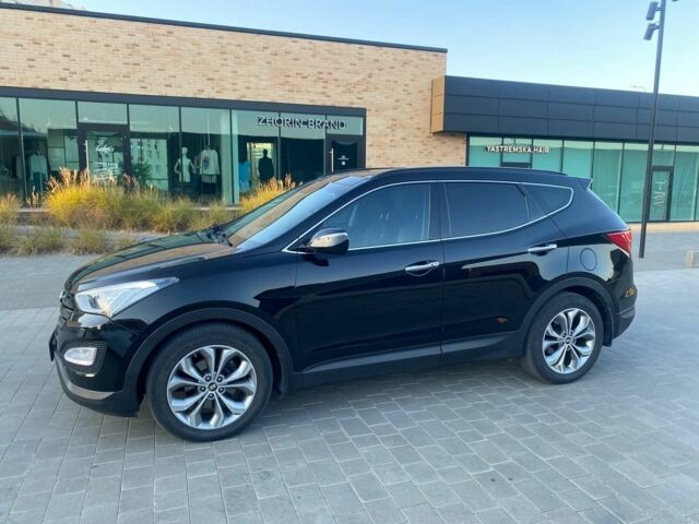 Черный Хендай Санта Фе, объемом двигателя 2.2 л и пробегом 250 тыс. км за 18500 $, фото 6 на Automoto.ua