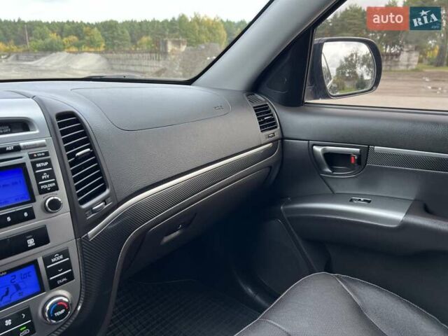 Черный Хендай Санта Фе, объемом двигателя 2.2 л и пробегом 190 тыс. км за 14300 $, фото 81 на Automoto.ua