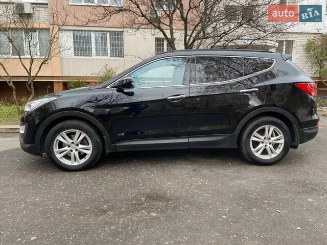 Черный Хендай Санта Фе, объемом двигателя 2.2 л и пробегом 169 тыс. км за 17200 $, фото 5 на Automoto.ua