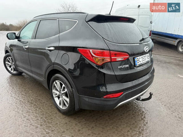 Черный Хендай Санта Фе, объемом двигателя 2.2 л и пробегом 152 тыс. км за 16500 $, фото 6 на Automoto.ua