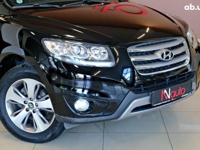 Черный Хендай Санта Фе, объемом двигателя 2 л и пробегом 162 тыс. км за 11900 $, фото 2 на Automoto.ua
