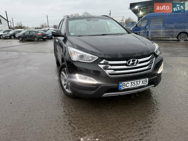Черный Хендай Санта Фе, объемом двигателя 2.2 л и пробегом 152 тыс. км за 16500 $, фото 1 на Automoto.ua