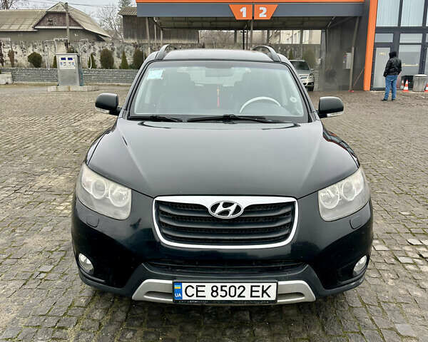 Черный Хендай Санта Фе, объемом двигателя 2.2 л и пробегом 310 тыс. км за 12900 $, фото 2 на Automoto.ua