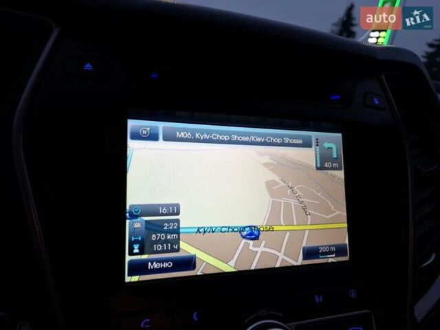 Черный Хендай Санта Фе, объемом двигателя 2.2 л и пробегом 204 тыс. км за 16600 $, фото 10 на Automoto.ua