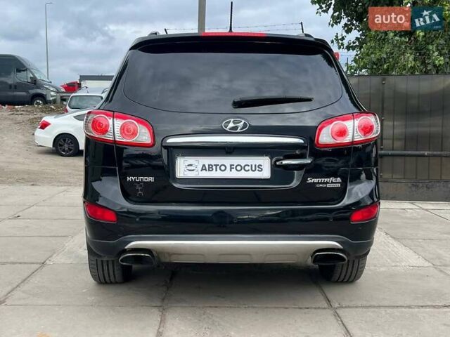 Черный Хендай Санта Фе, объемом двигателя 2.2 л и пробегом 260 тыс. км за 13190 $, фото 5 на Automoto.ua