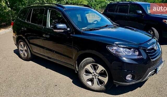 Хендай Санта Фе 2012 в Одессе на Automoto.ua Черный Хендай Санта Фе, объемом двигателя 2.2 л и пробегом 177 тыс. км за 13999 $, фото 1 на Automoto.ua