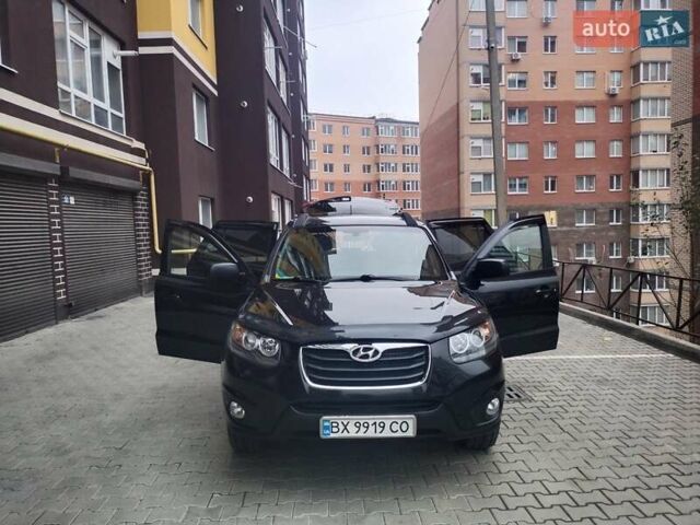 Черный Хендай Санта Фе, объемом двигателя 2.36 л и пробегом 264 тыс. км за 10200 $, фото 1 на Automoto.ua