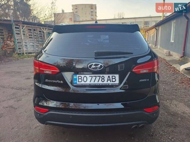 Черный Хендай Санта Фе, объемом двигателя 2.36 л и пробегом 223 тыс. км за 14800 $, фото 7 на Automoto.ua