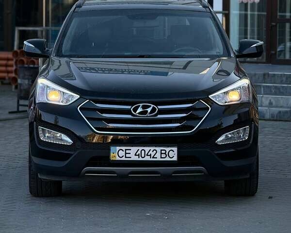 Черный Хендай Санта Фе, объемом двигателя 2.2 л и пробегом 151 тыс. км за 15900 $, фото 2 на Automoto.ua
