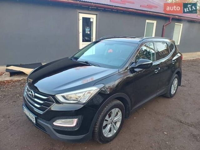 Черный Хендай Санта Фе, объемом двигателя 2.36 л и пробегом 223 тыс. км за 14800 $, фото 4 на Automoto.ua